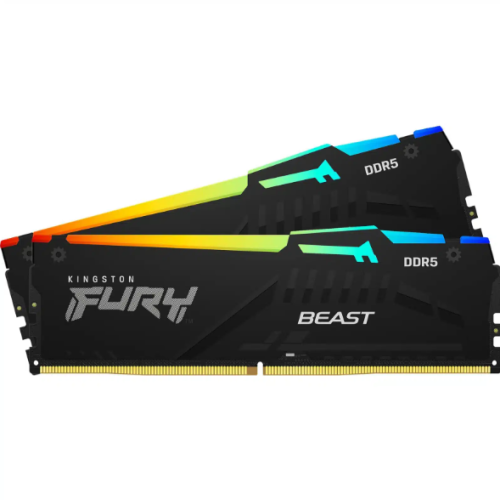 KINGSTON FURY BEAST RGB BLACK 16GB 6000MHZ DDR5