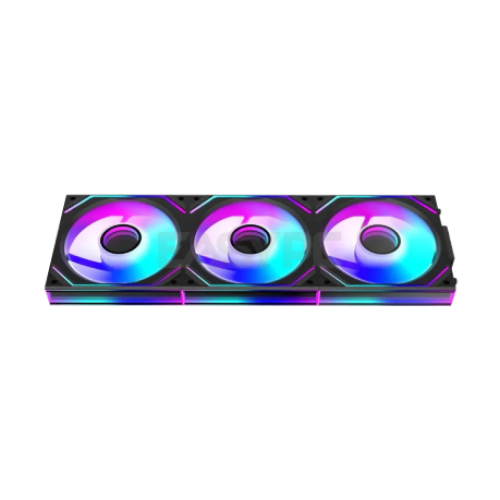 Jungle Leopard Astro V2 ARGB CPU Fan 3in1 120mm Infinity Mirror 5V 3PIN Motherboard Lighting Sync 4PIN BLACK