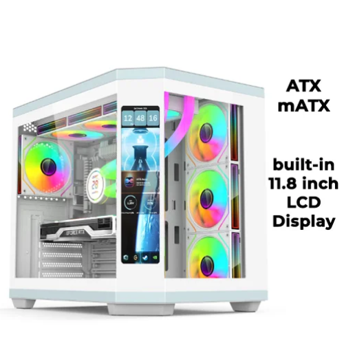 Acer Air 2 Plus with LCD Screen ATX PC Case