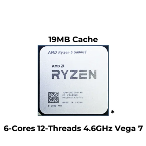 AMD Ryzen 5 5600GT 6-Core 12-Thread AM4 APU with Integrated Radeon Graphics