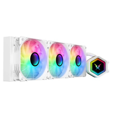 Ruix NC360 Liquid Cooler CPU Coolers 360mm AIO With ARGB PWM Fan White